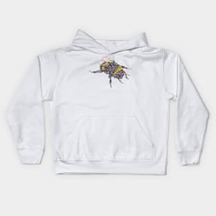 Steampunk Bumblebee Kids Hoodie